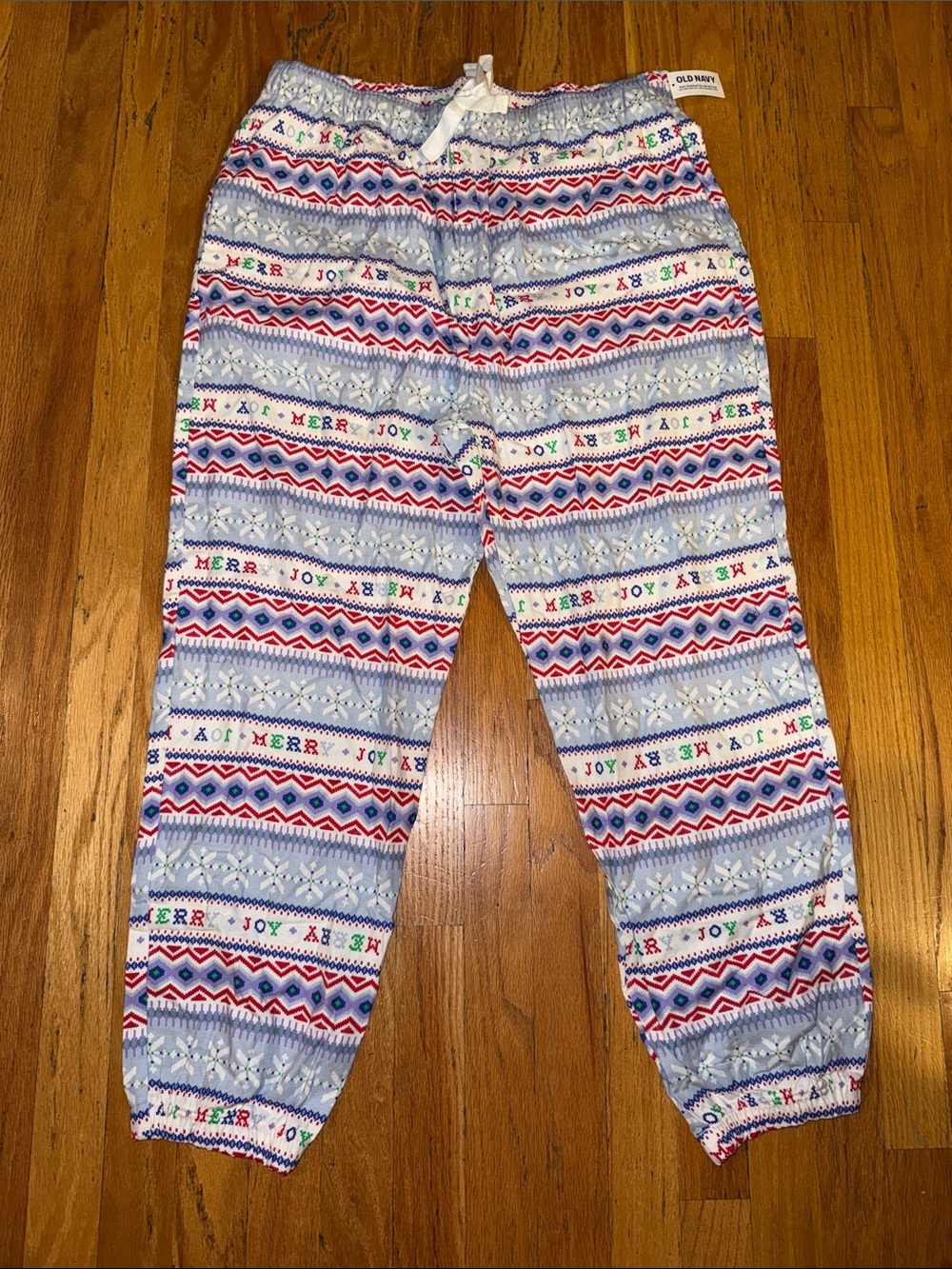 Old Navy Holiday Patterned Joggers